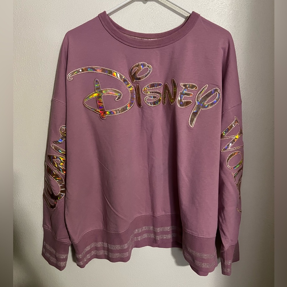 DISNEY 50th Anniversary‎ Walt Disney World Iridescent Spirit Jersey Pink Wms 2x